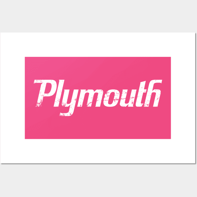 Plymouth Wall Art by MindsparkCreative